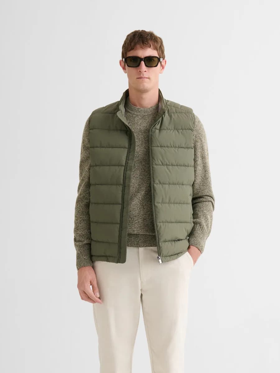 Gilet Fin Sm Casual Homme