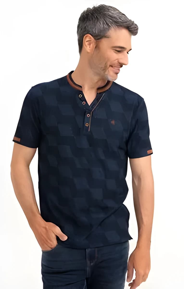 Tee-shirt manches courtes Jack – Marine