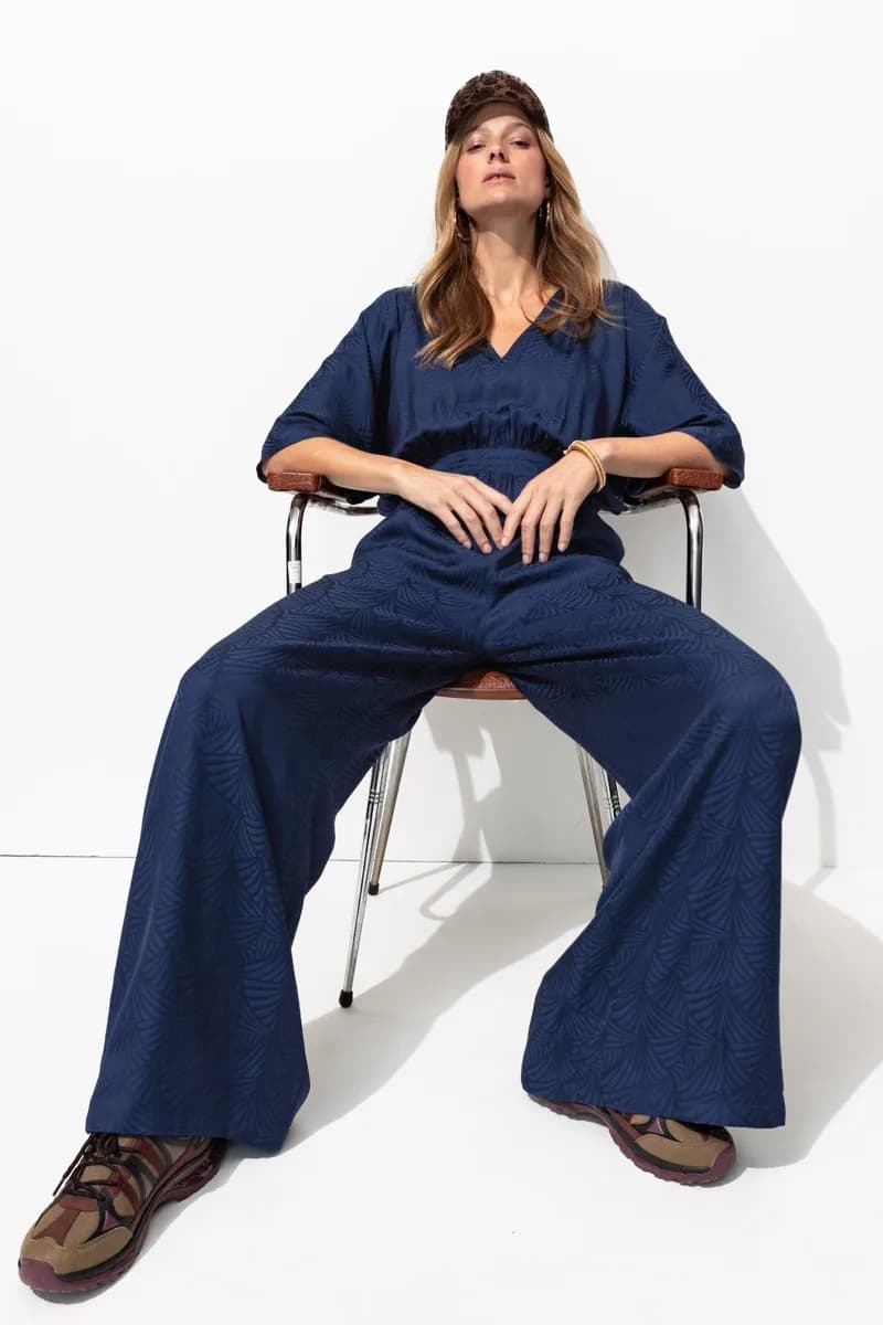 Combinaison-pantalon en satin