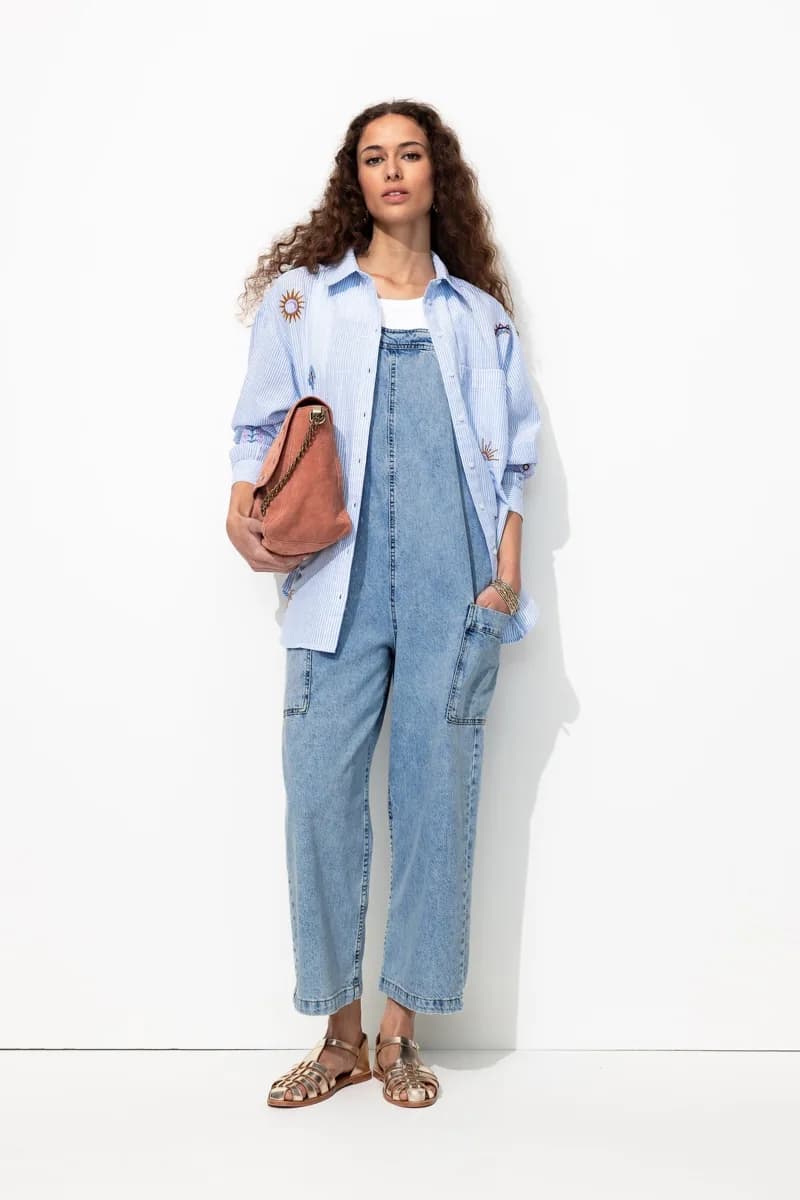 Combinaison salopette en jean