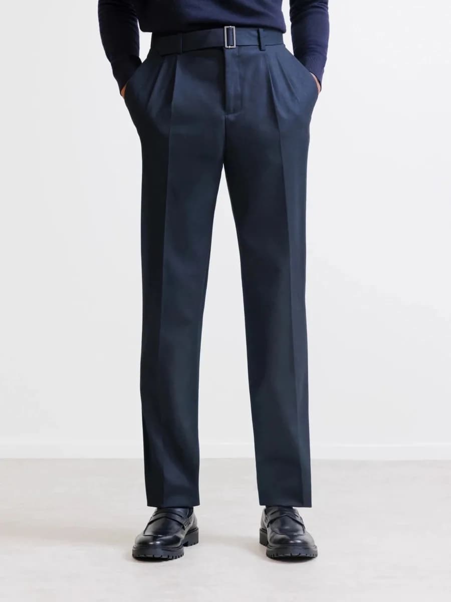 Pantalon ville marine