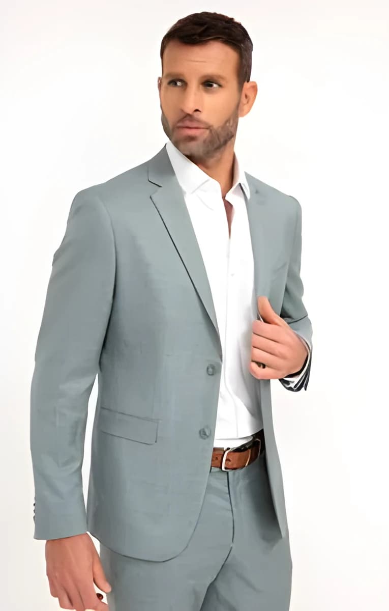 Veste de costume coupe ajustée Menta – Vert Nil