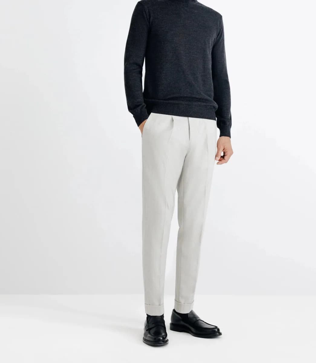 Col roulé anthracite