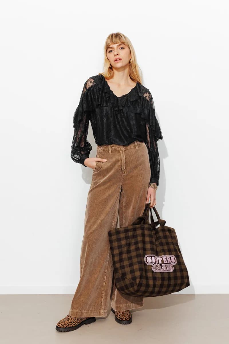 Blouse en dentelle Femme