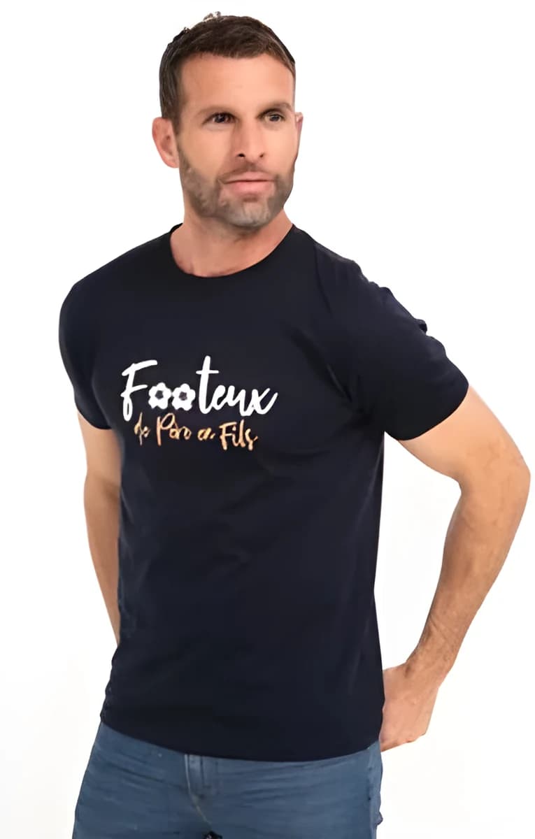 Tee-shirt fouteux de père en fils – Marine