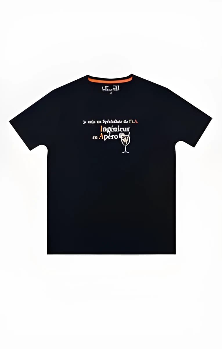 Tee-Shirt Ingénieur Apéro – Marine