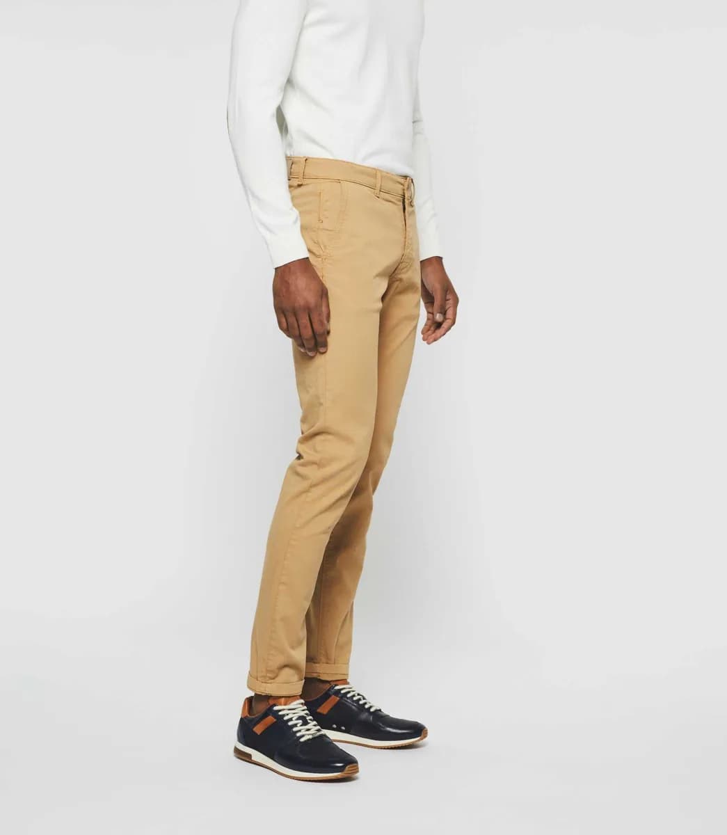 Pantalon slack casual beige "Pachelorrea"