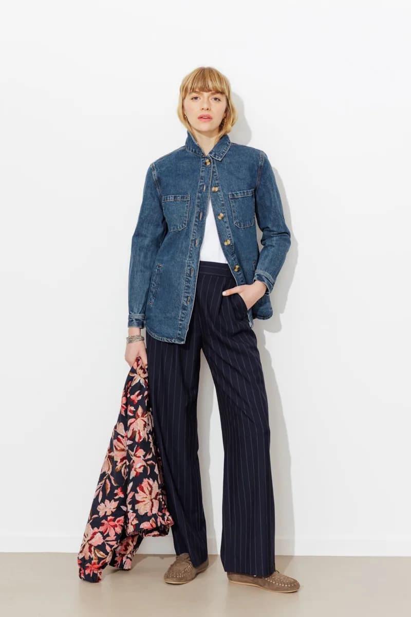 ALMA veste surchemise en jean