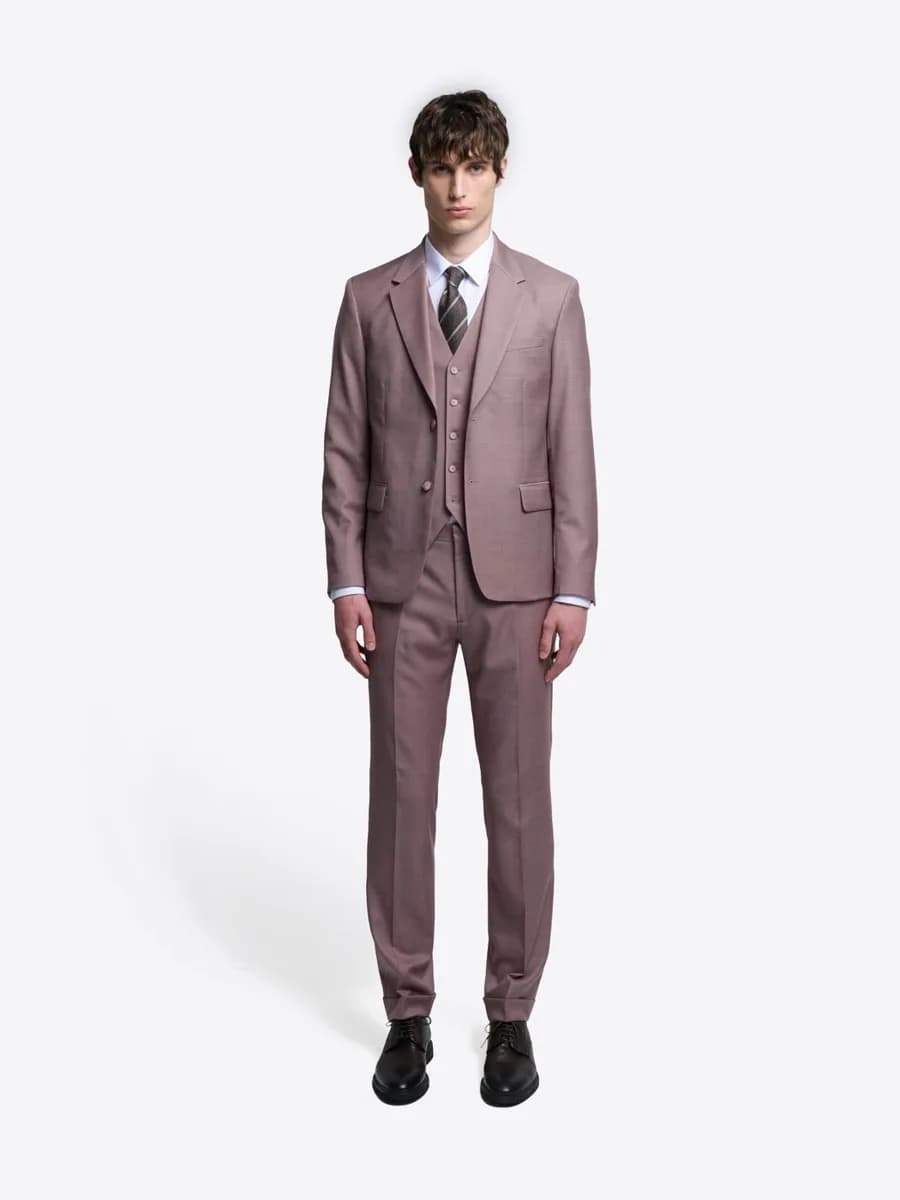Veste de costume slim bistretch chiné
