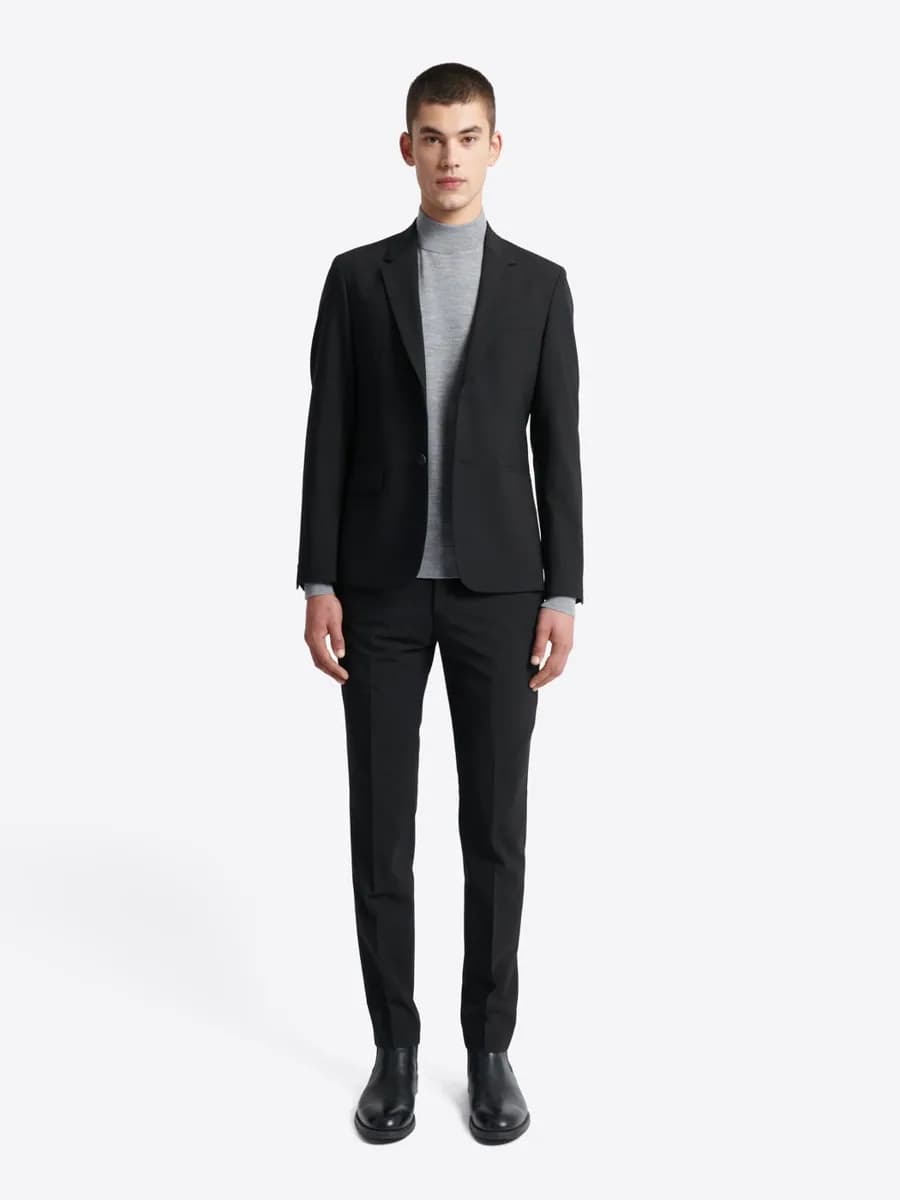 Pantalon de costume infroissable
