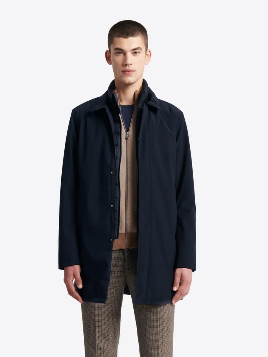 Parka col chemise 2 en 1