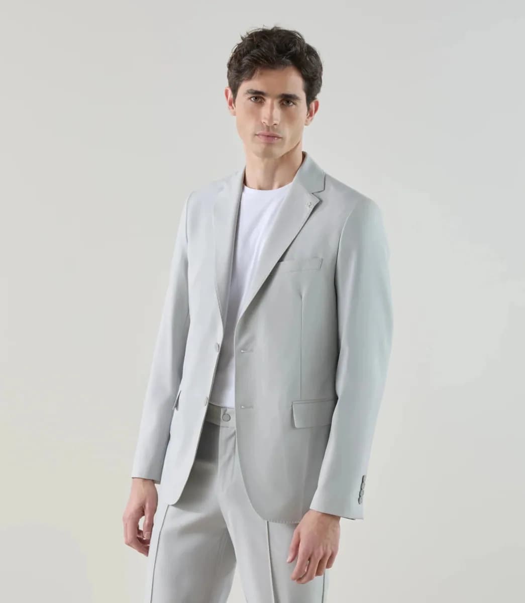 Veste ville technique gris clair