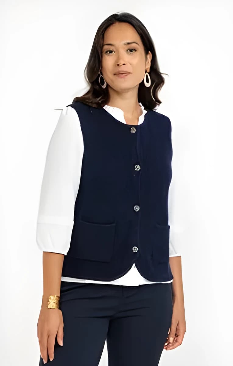 Cardigan maille brillante – Gris Moyen