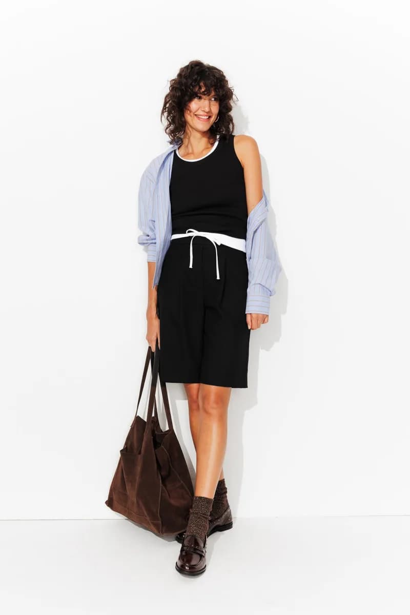 Bermuda sporty chic Femme