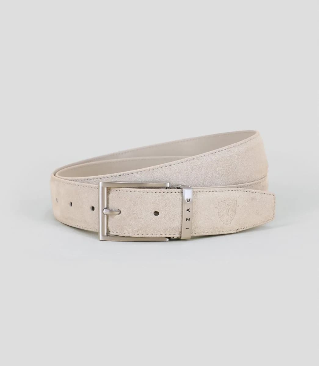 Ceinture ajustable avec sangle écrue