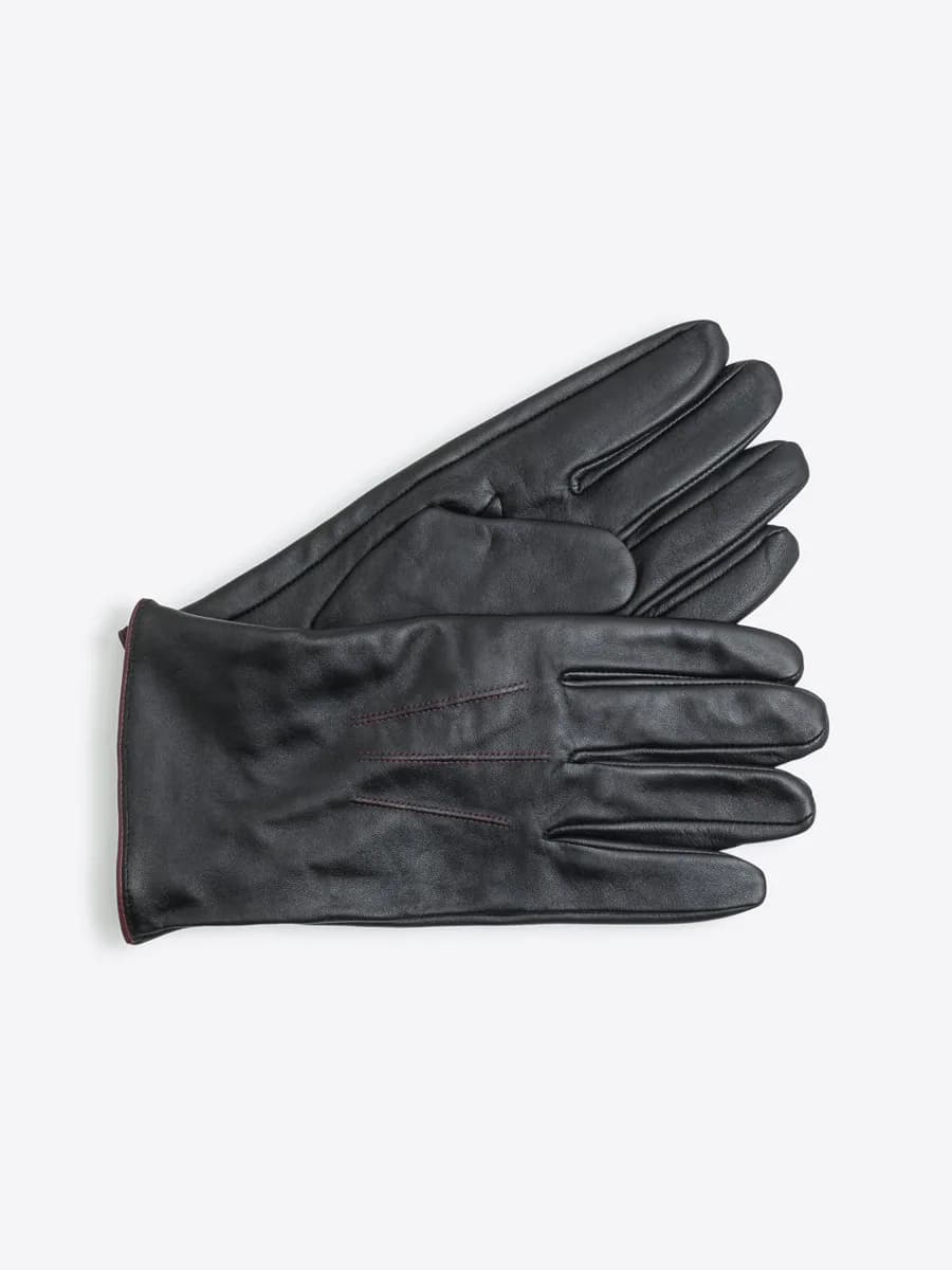 Coffret gants en cuir