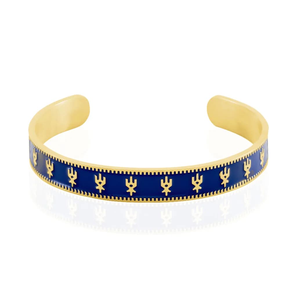 Bracelet Jonc Imagine Marion Acier Jaune
