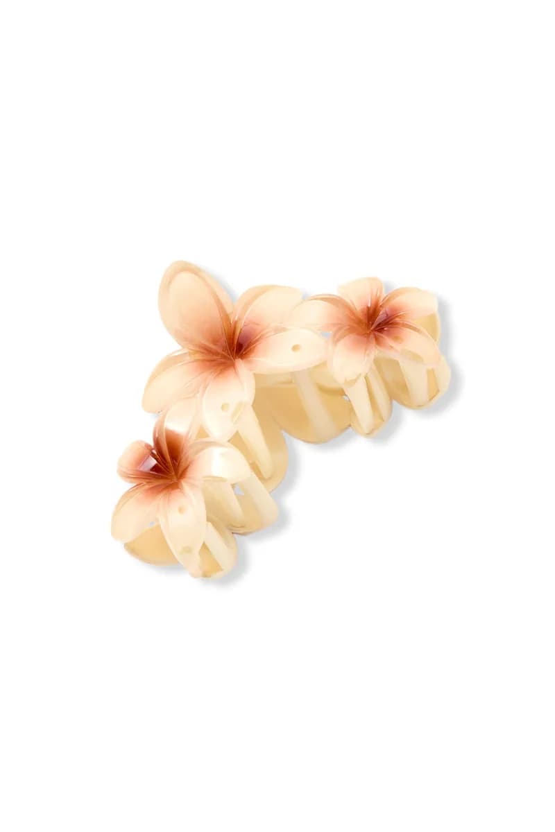 Pince à cheveux fleurs