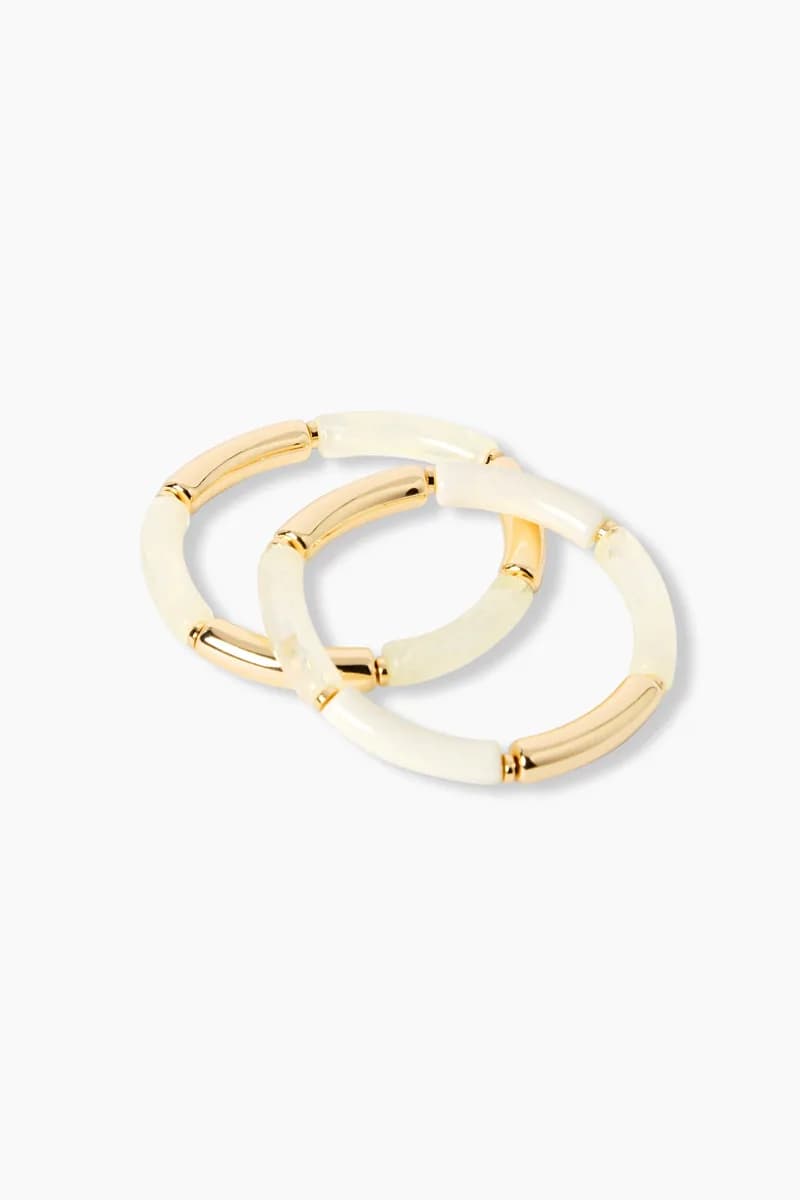 Bracelets macaroni (par 2)