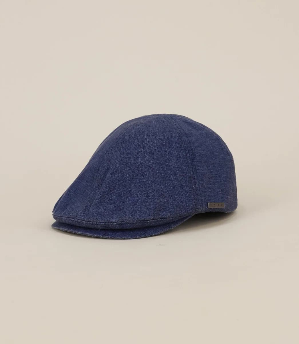 Chapeau Gavroche unie indigo