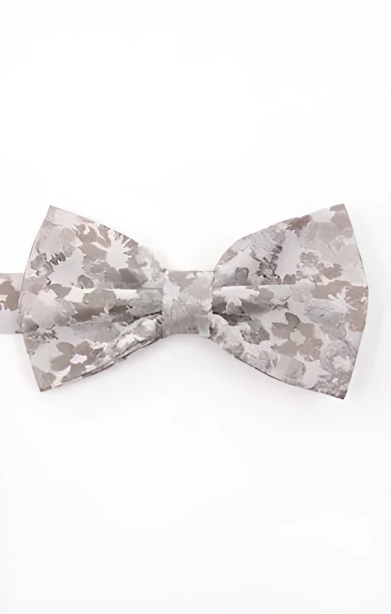 Noeud papillon en soie – Bleu