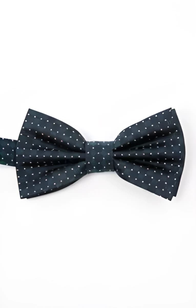 Noeud papillon en soie – Vert