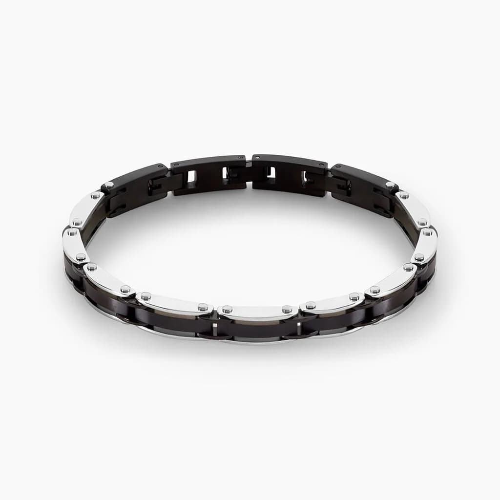 Bracelet Jourdan Acier Noir