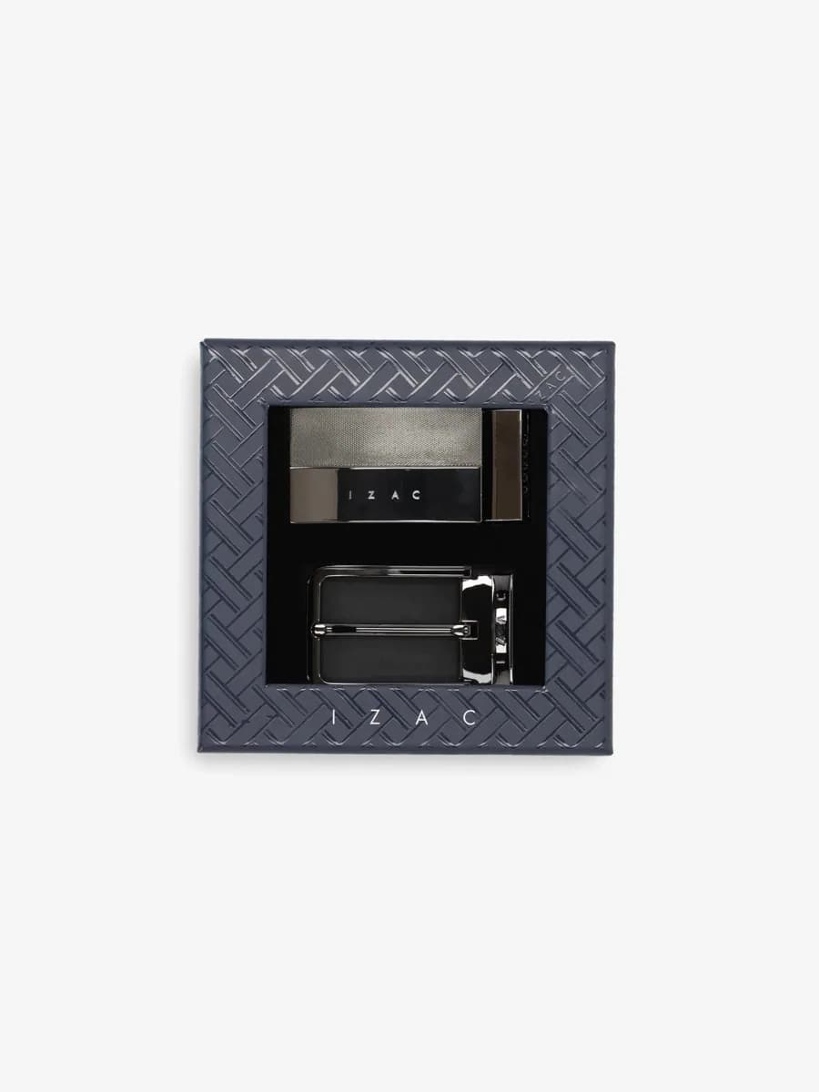 Coffret ceinture marron