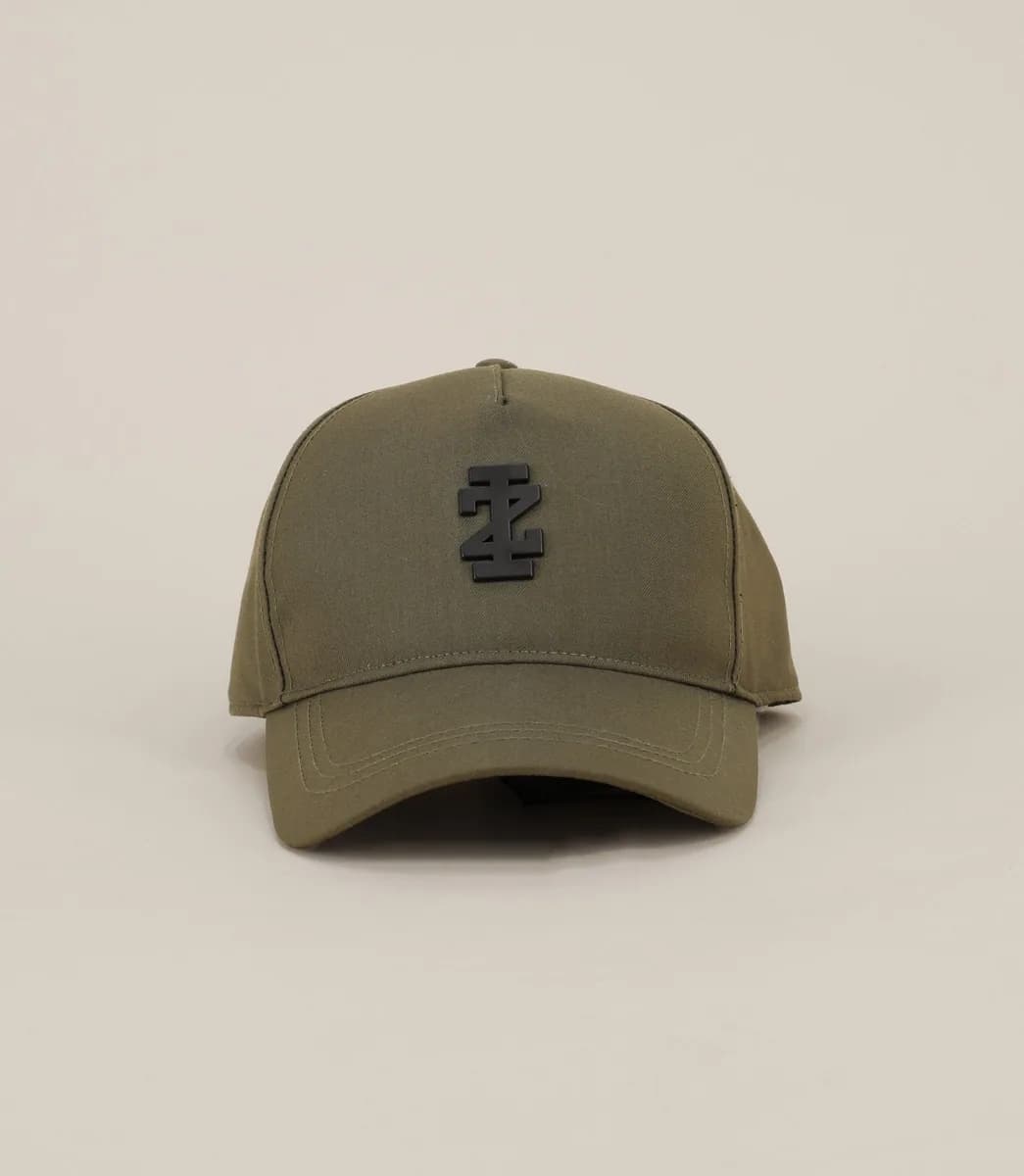 Casquette en tissu kaki