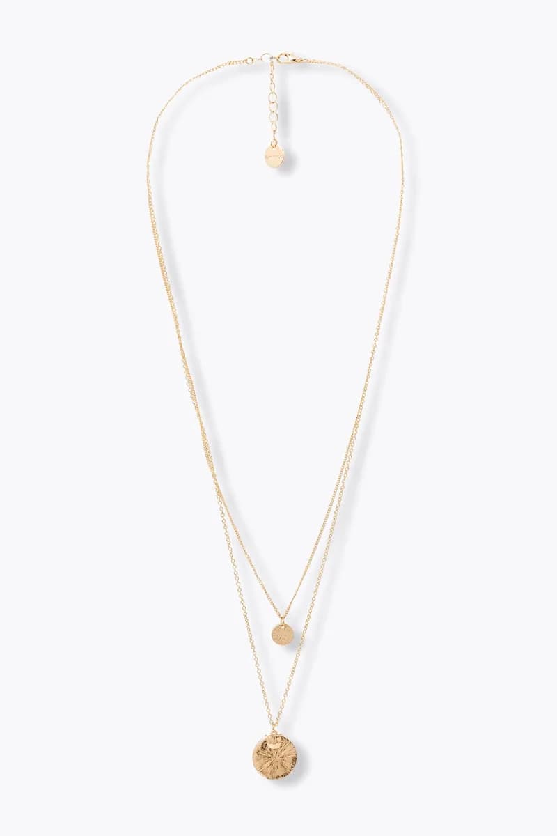 Collier 2 rangs fantaisie