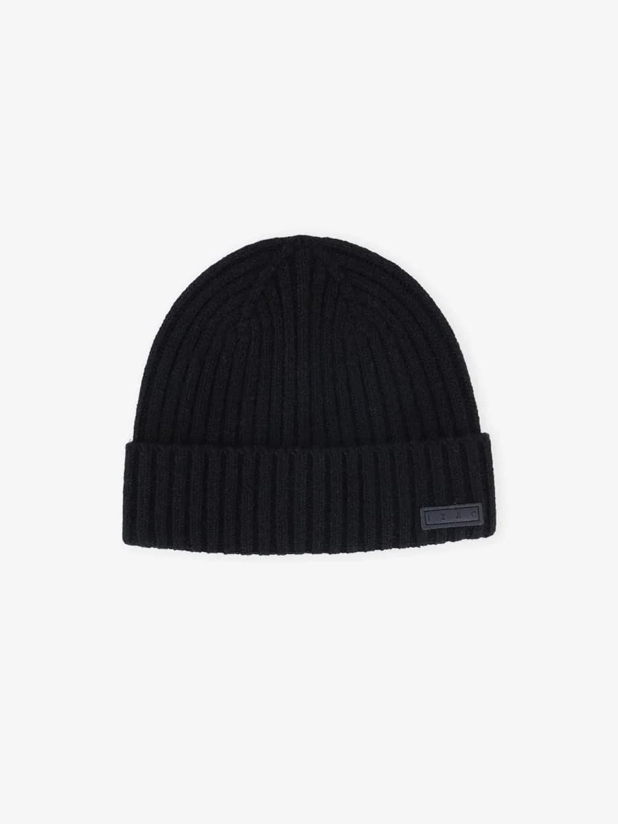 Bonnet en maille noir