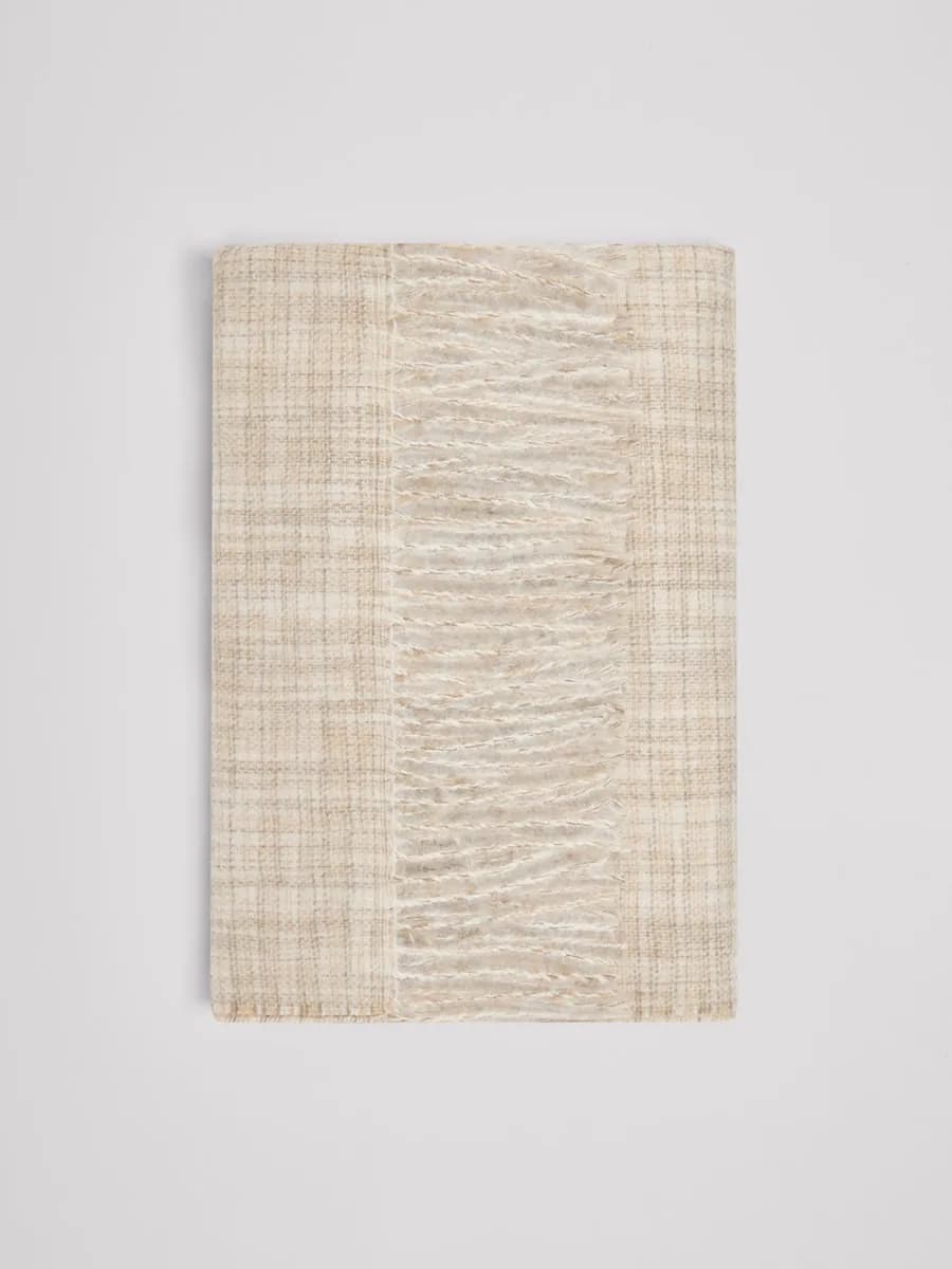 Echarpe en polyester/viscose uni