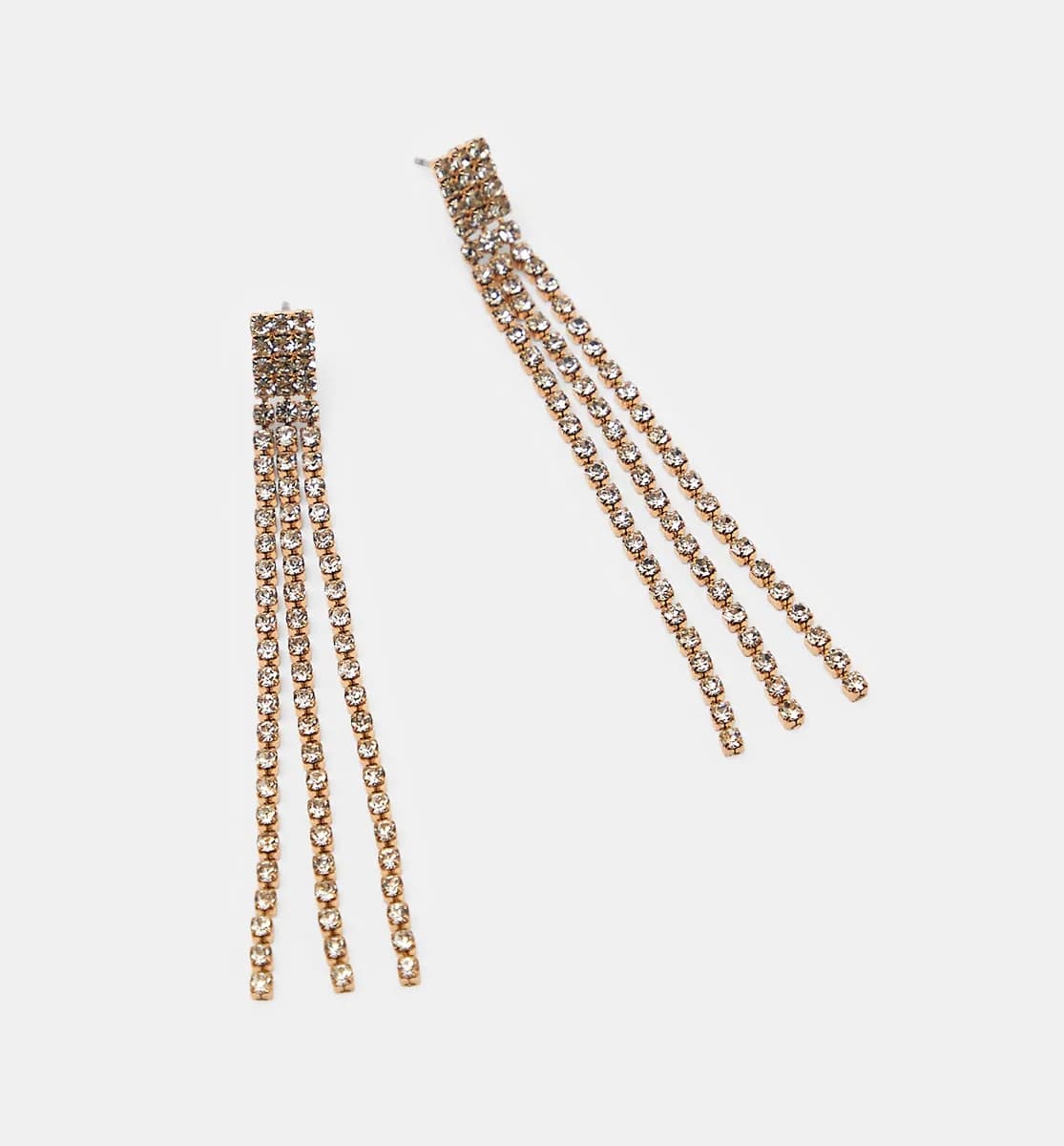Boucles d'oreilles à strass