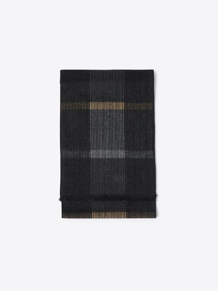 Echarpe à carreaux en viscose
