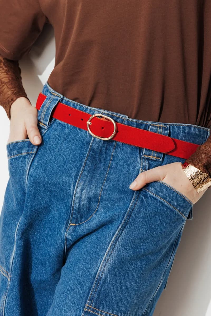Ceinture en cuir Femme