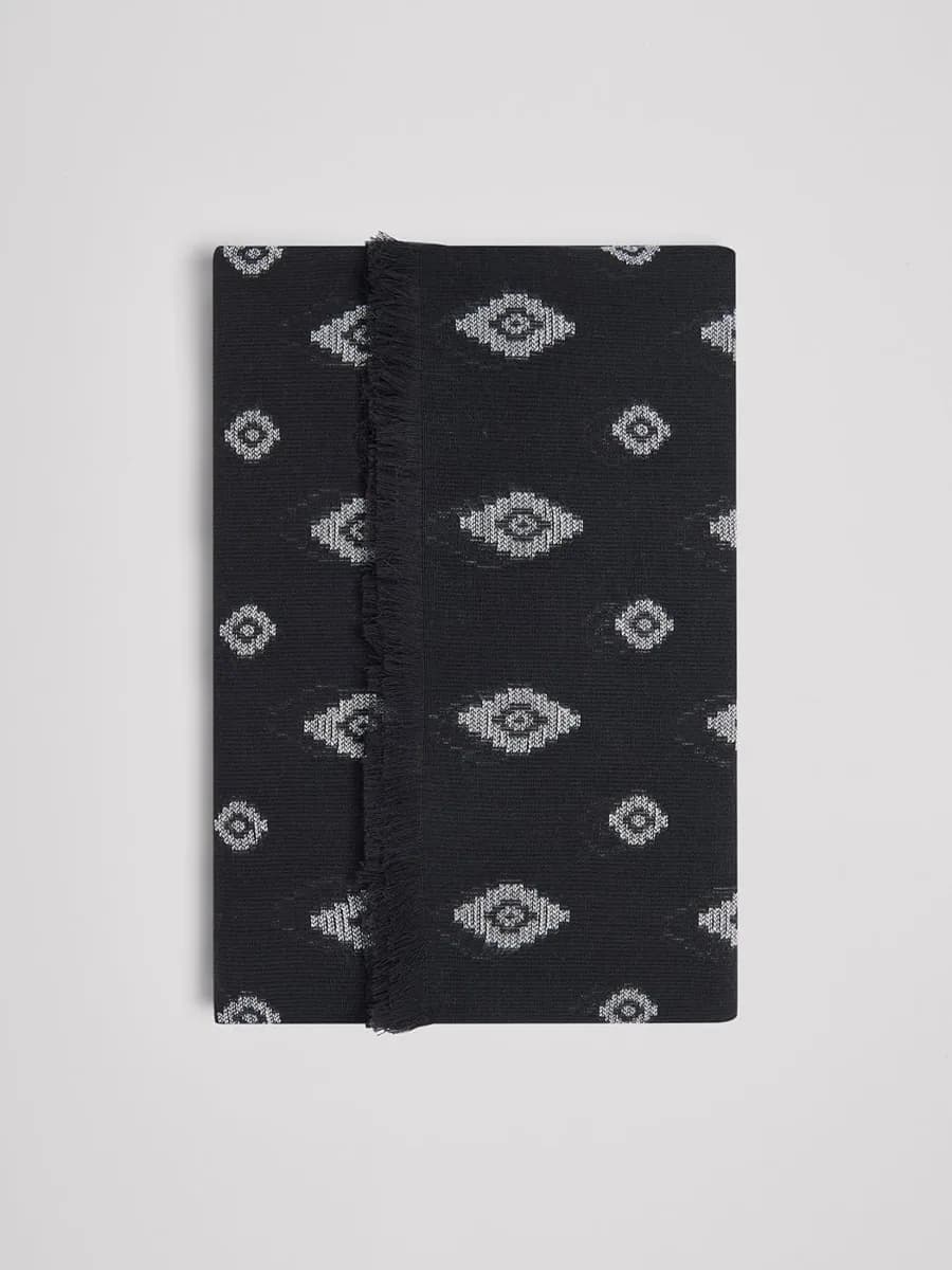 Echarpe en polyester/coton fantaisie