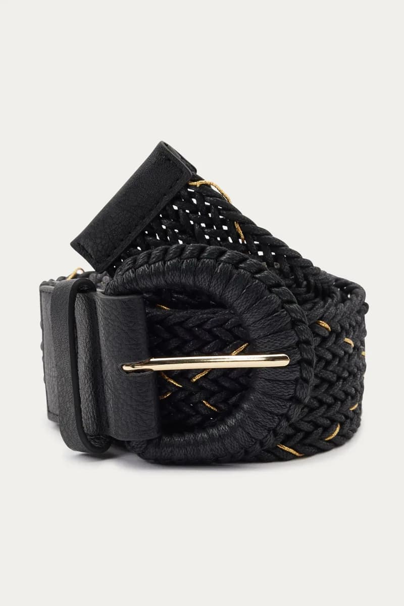 Large ceinture tressée Femme