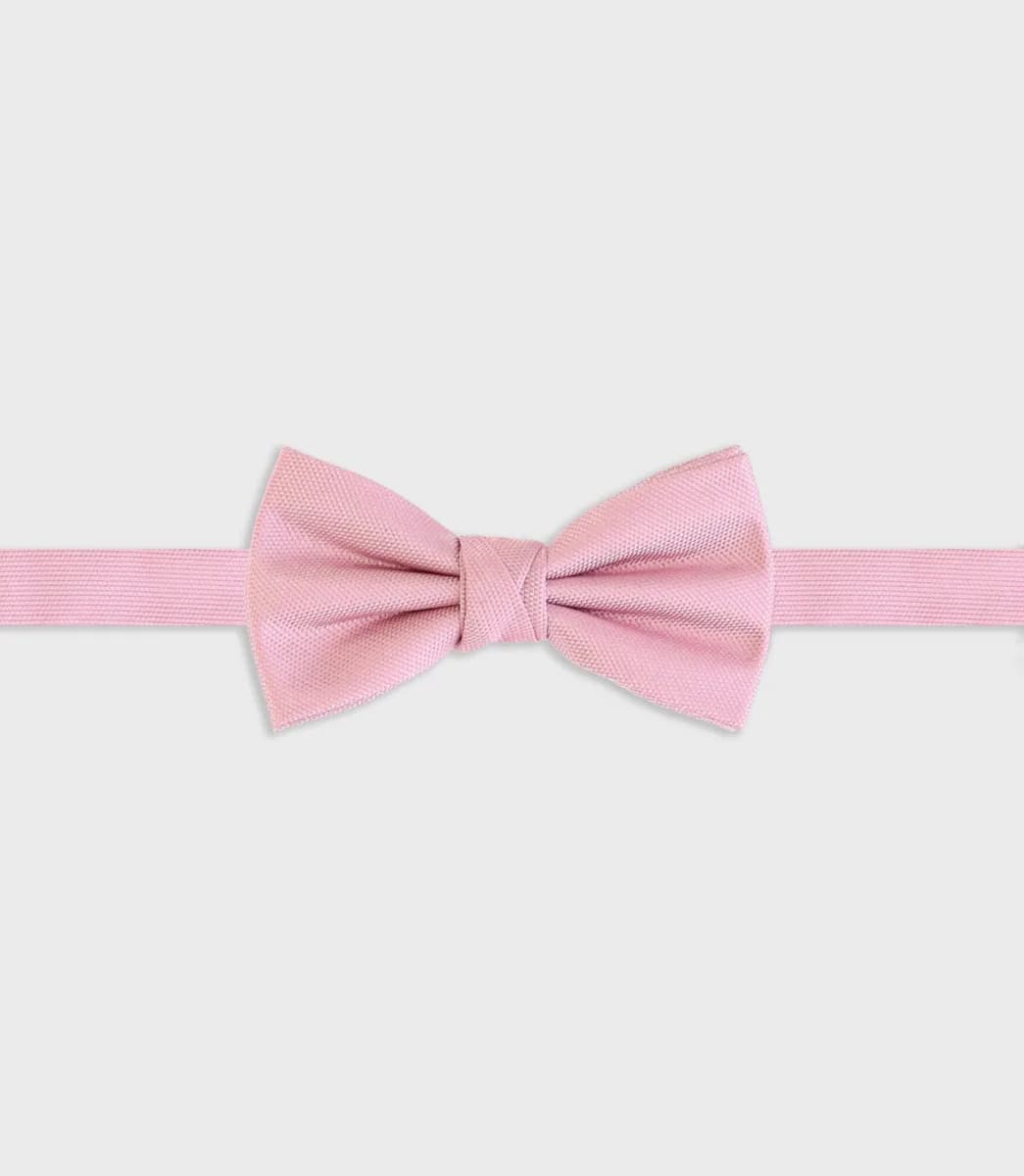 Noeud papillon rose MARTINE