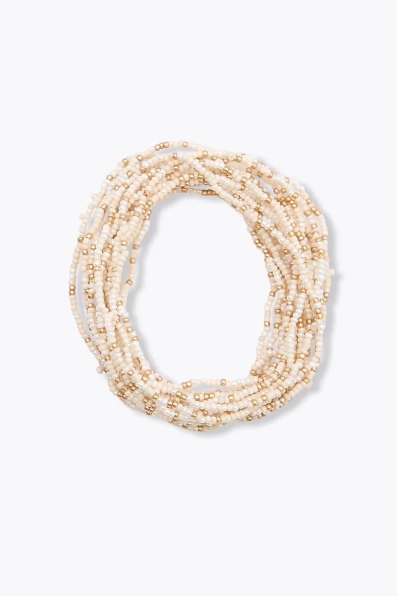 Bracelets perlés (lot de 18)
