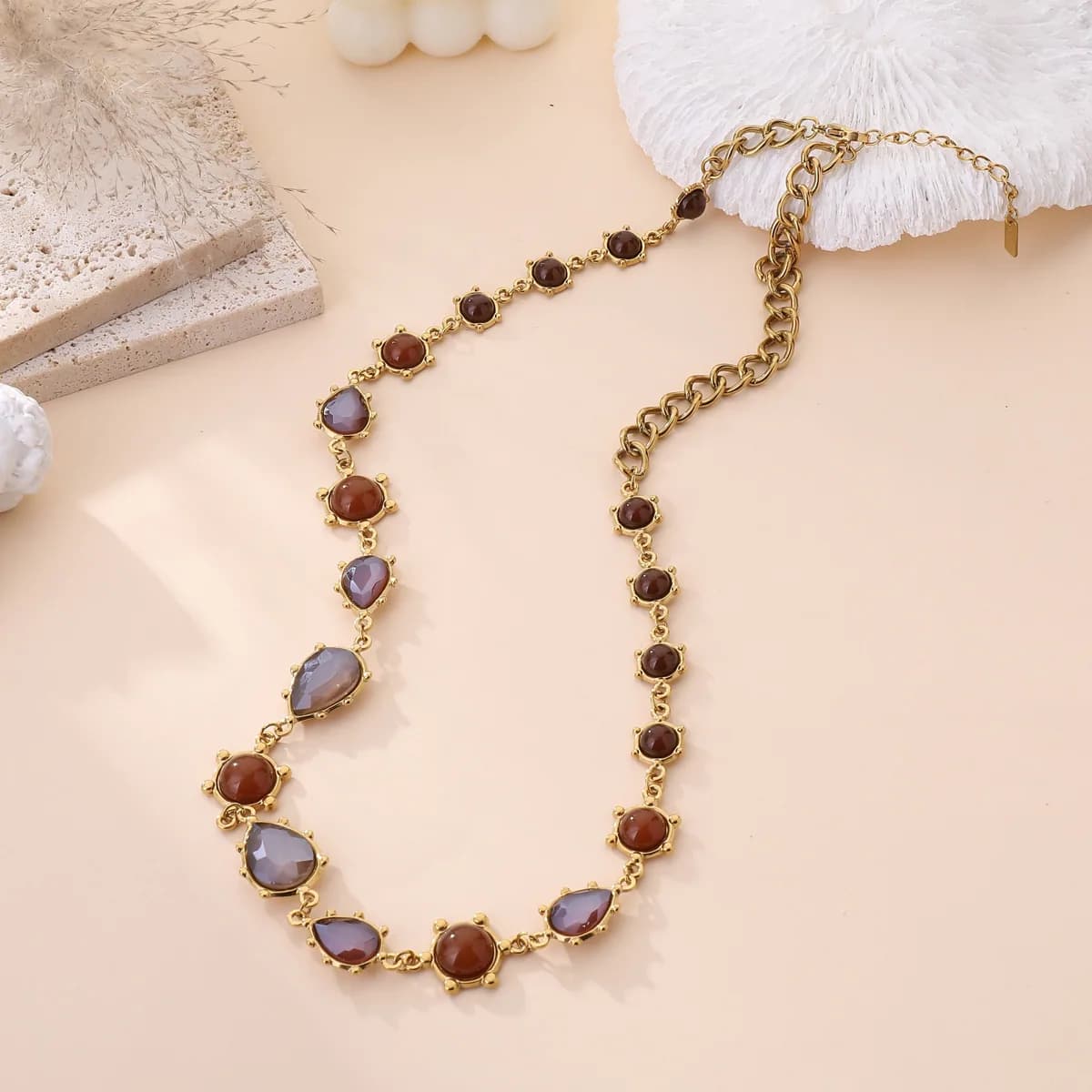 Collier Cora Marron