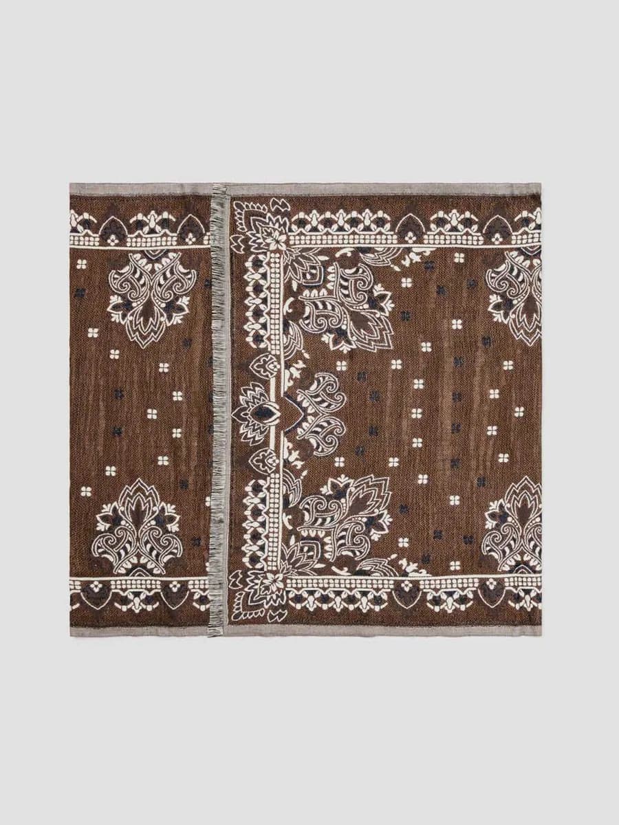 Coffret écharpe en jacquard