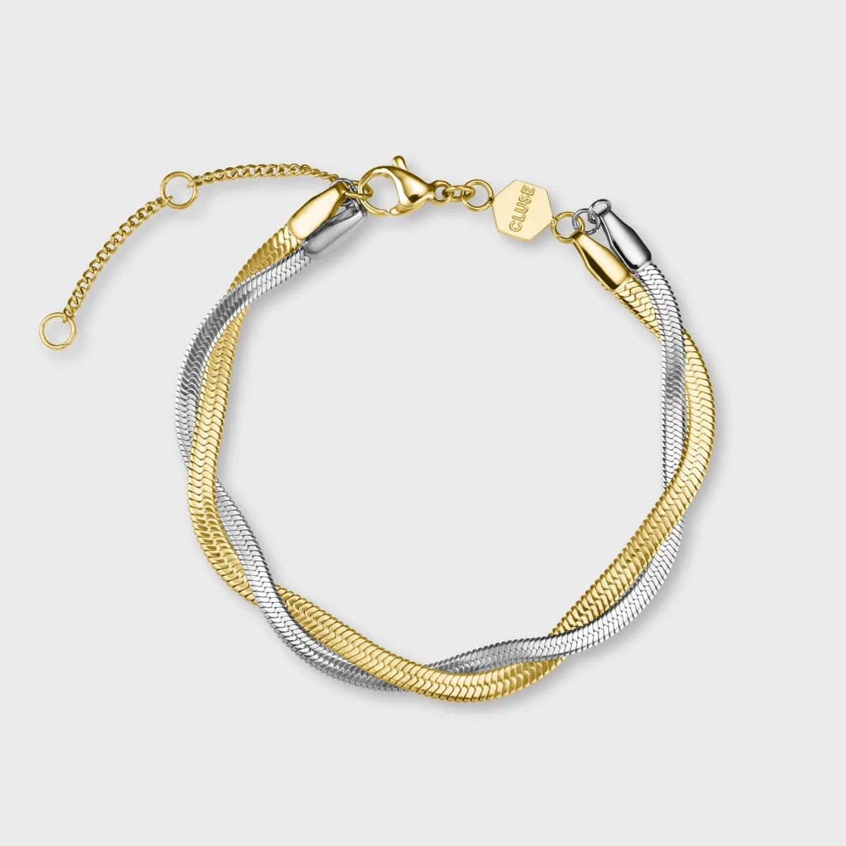 Élevé Twisted Snake Bracelet, Two-Tone