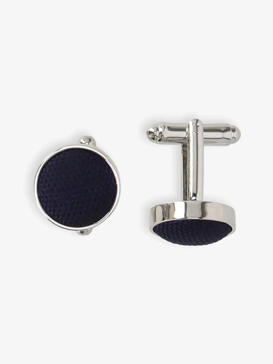 Boutons de manchettes marine