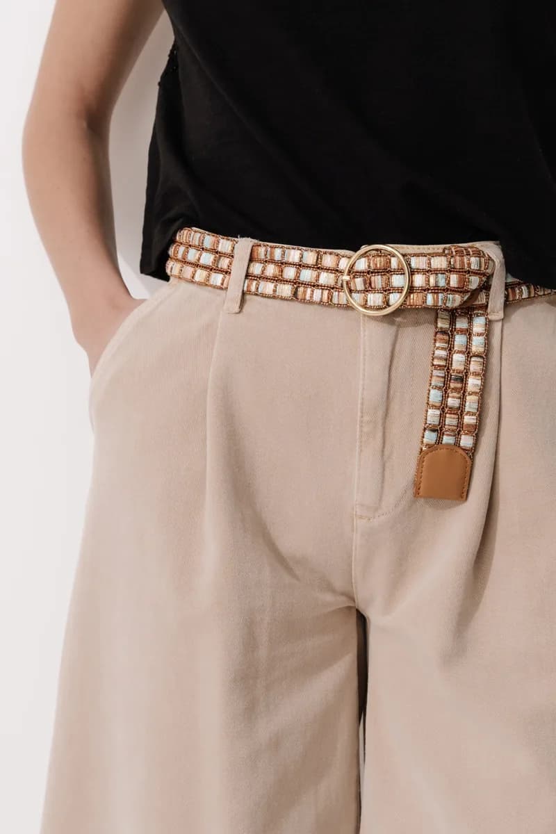 Ceinture irisée Femme