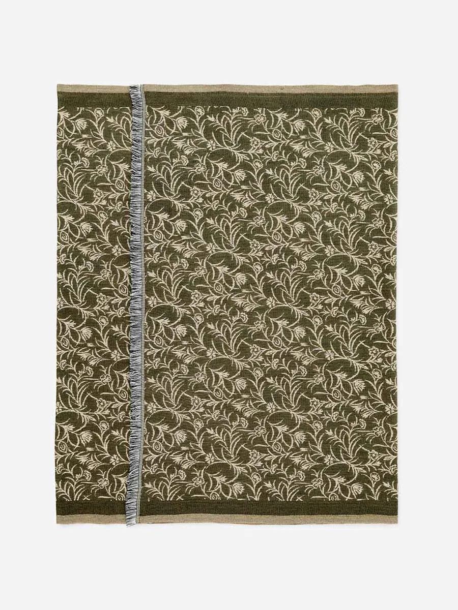 Echarpe en viscose à fleurs