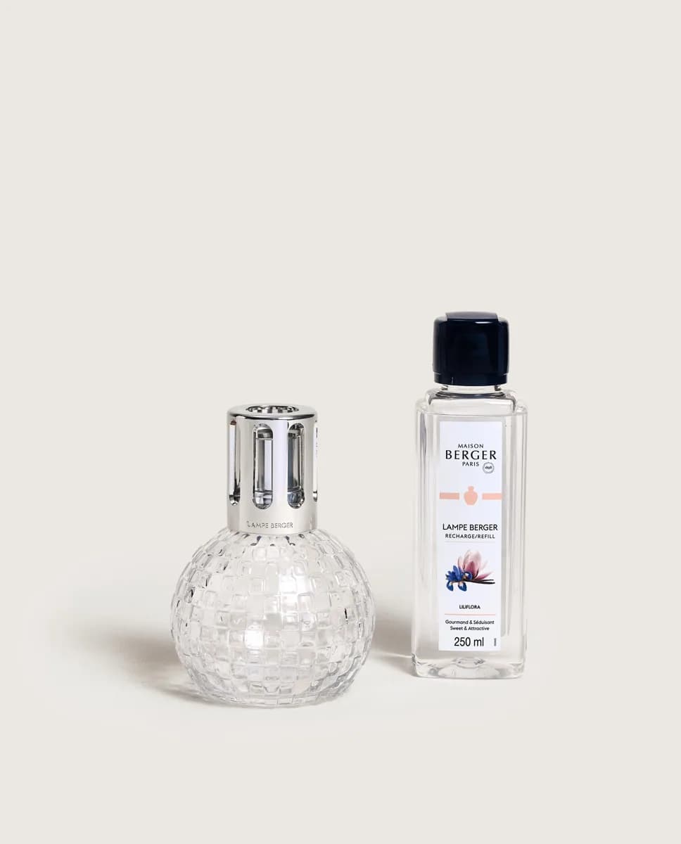 Coffret lampe Berger Disco Transparente