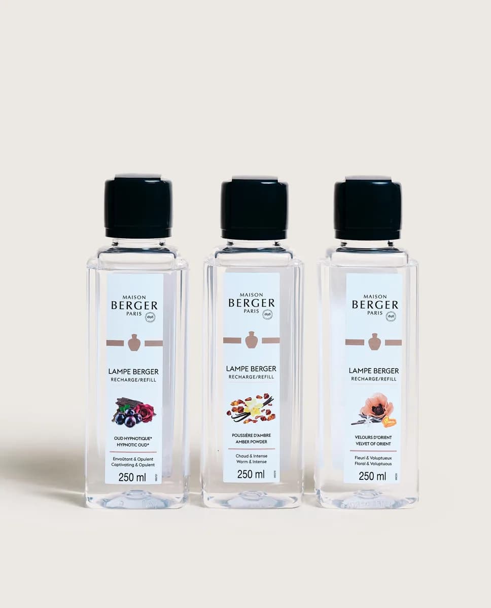 Coffret 3 recharges lampe Berger Magical 250ml