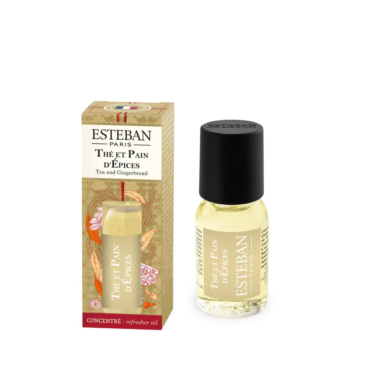 Concentré de parfum - Thé & Pain d'épices - édition limitée Noël - 14mL