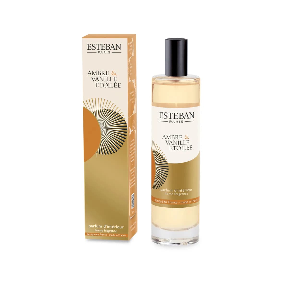 Vaporisateur d'ambiance - Ambre & Vanille étoilée - 75mL