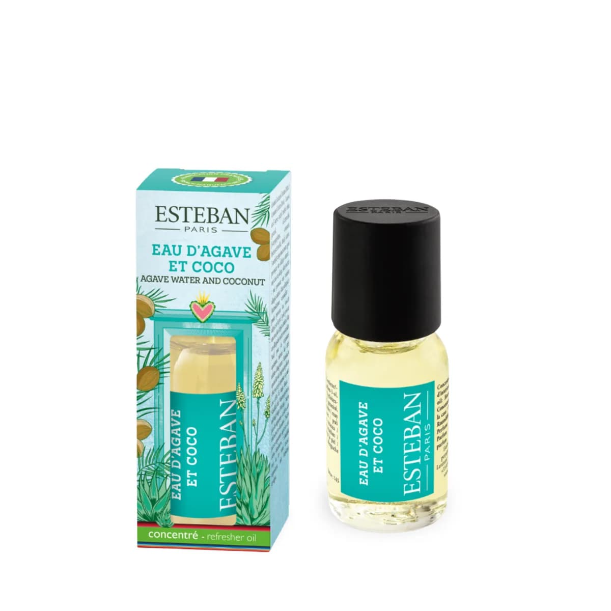 Concentré de parfum - Eau d'agave et coco - 14mL